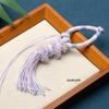 Tibetan Hand-Woven Gradient Cotton Tassel Ring for Hanging Bags and Vehicles