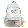 Schoolbag High-value Girl Backpack Cute High School Student Junior High School College Student Schoolbag Small Food Transparent Pain Bag New Backpack