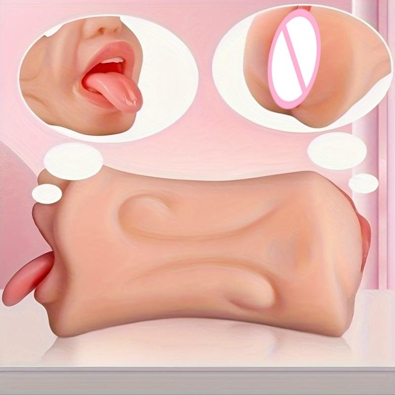 3D Sexy Gadety Realistic Vagina Anal Soft Pocket Pussy Male Masturbator Cup Sexmachine Adult Supplies Adult Sex Toys For Men 18+