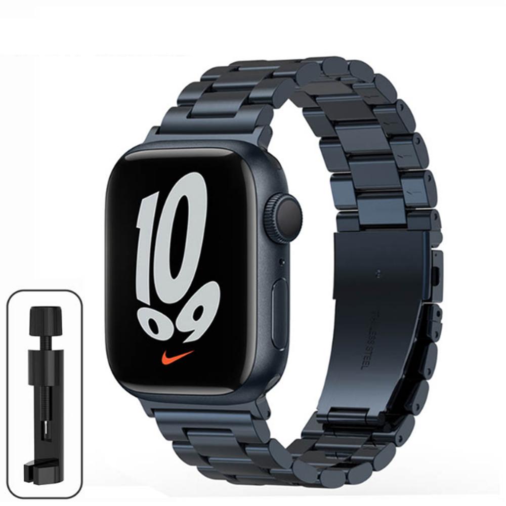 Stainless Steel Strap For Apple Watch 46mm Ultra 49mm Metal Wristband Bracelet For IWatch 10 9 8 5 4 SE 42mm Watchband