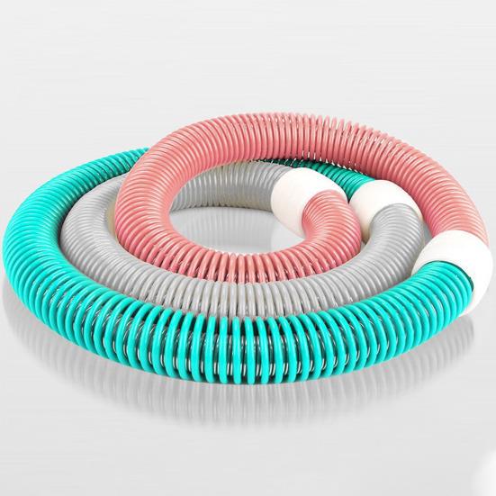 Cerchio Hula Hoop Morbido Ponderato con Molla Amico della Vita Pieghevole per Fitness Portatile Palestra Domestica Uomini Donne Adulti Corpo Vita Dimagrante Attrezzatura per Esercizio