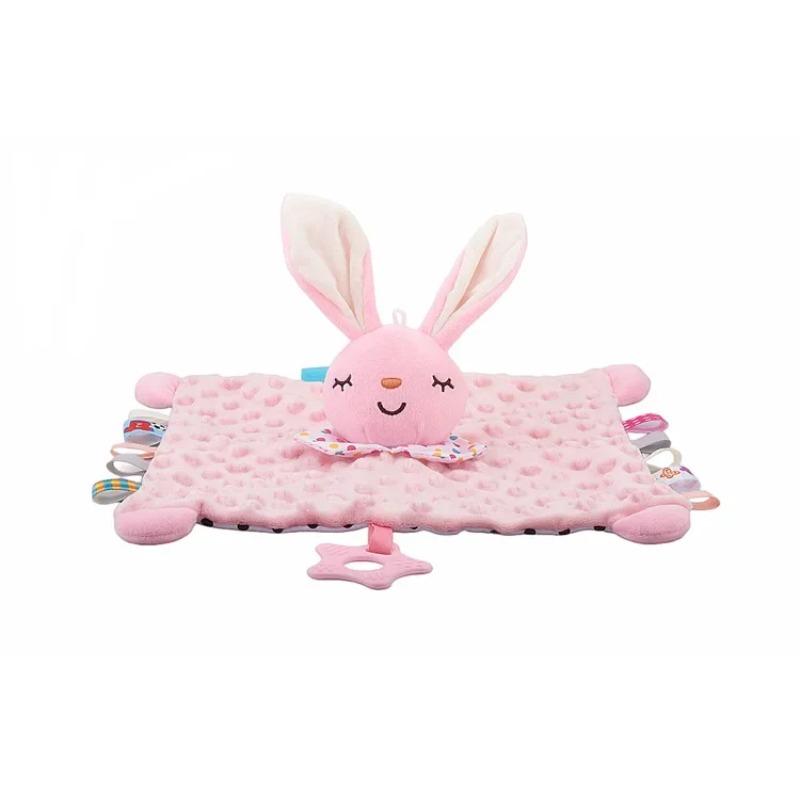 Muslin Baby Comfort Towel Cotton Comforter Blanket Soft Newborn Sleeping Dolls Kids Fashion Sleep Toy Soothe Appease Towel Bibs