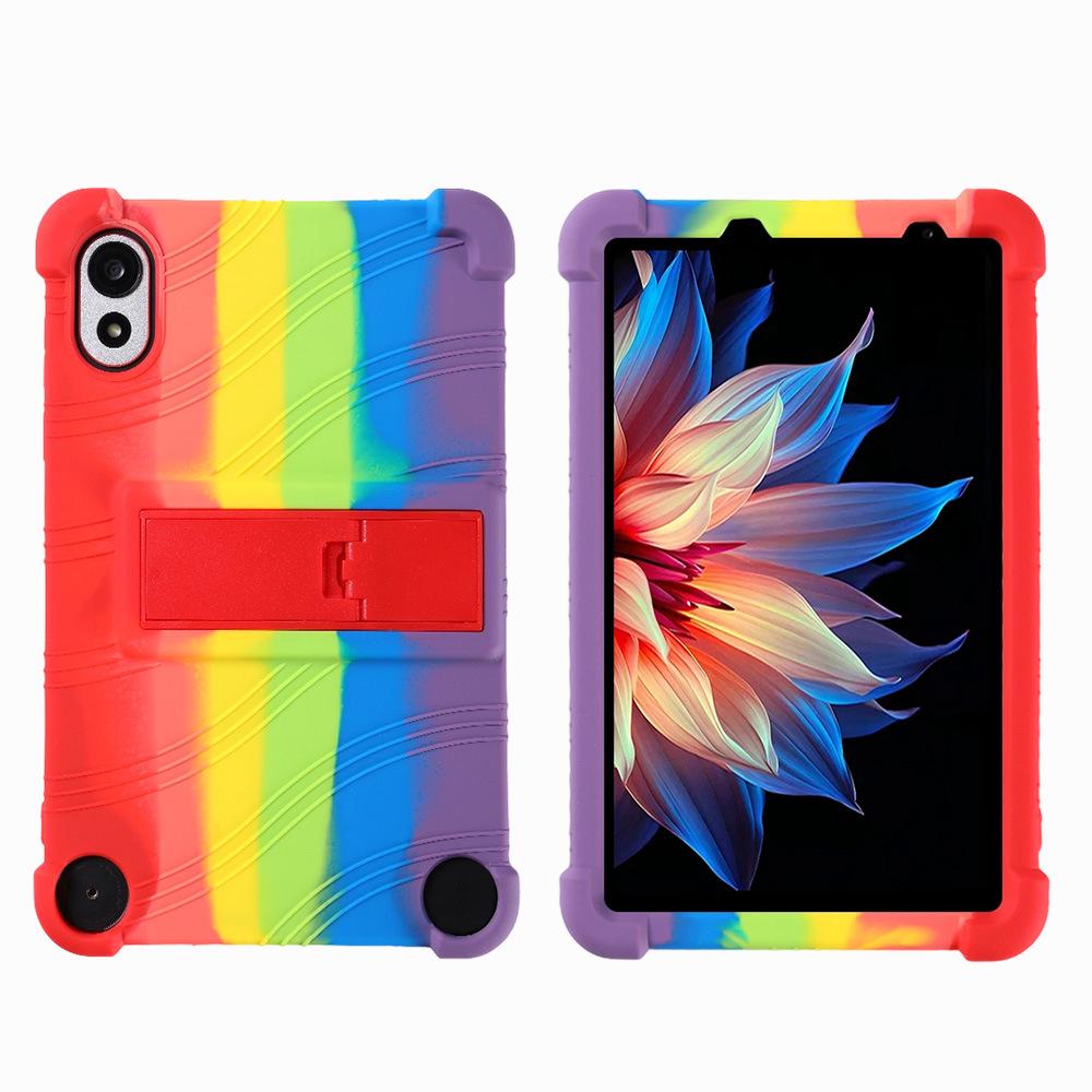 TechLife Pad Lite 8 İnç Sıvı Silikon Düşmeye Karşı Korumalı Standlı Kılıf