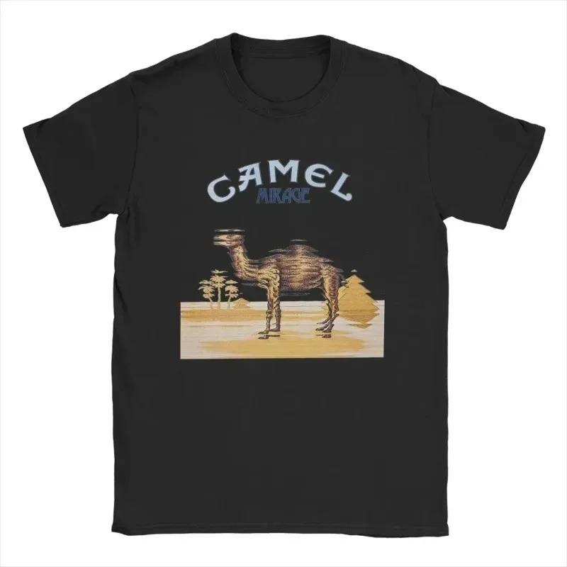 New Retro Car Camel Cigarettes Tshirt Vintage Cotton Tops Tee Short Sleeve Casual Streetwear Unisex Unisex Clothing Motosport