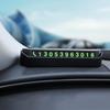 1Pc Car Temporary Parking Card Phone Number Card Plate Telephone Number Car Park Stop Automobile Accessories
