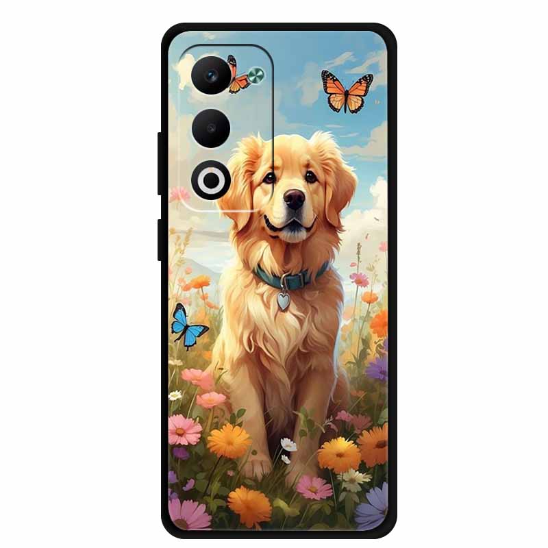 Coque For OPPO A5m A5i Pro Case Cartoon Cat Black Silicone TPU Soft Phone Case For OPPO A5 5G 4G Global Back Cover Case Funda