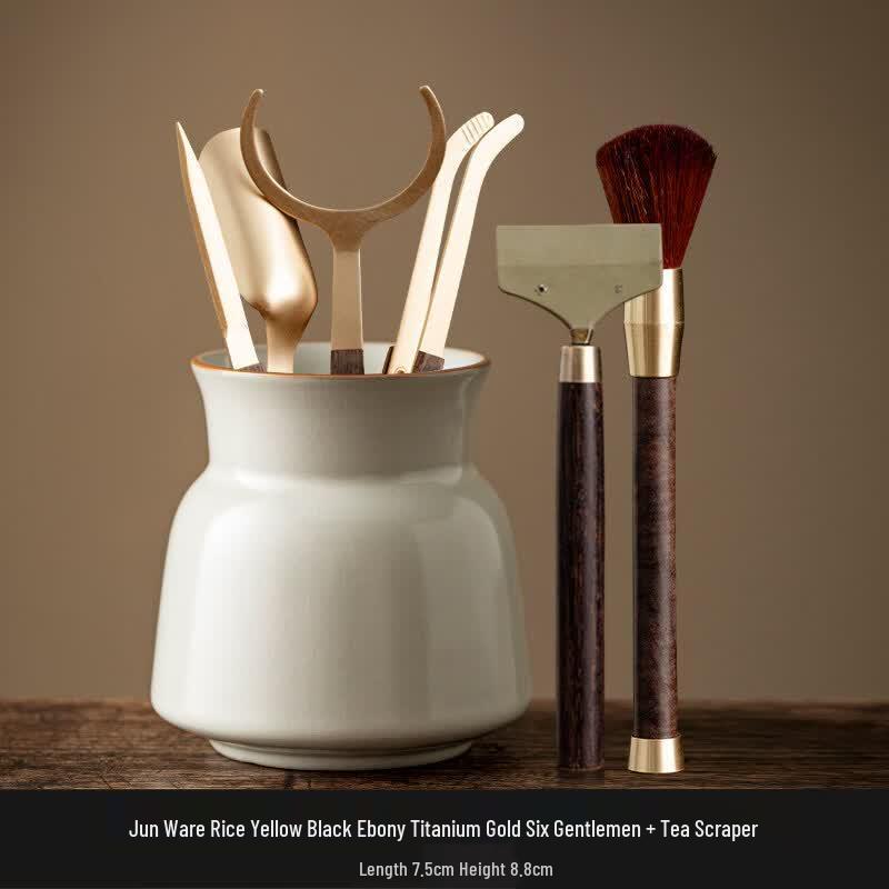 Ebony Tea Ceremony Tool Set