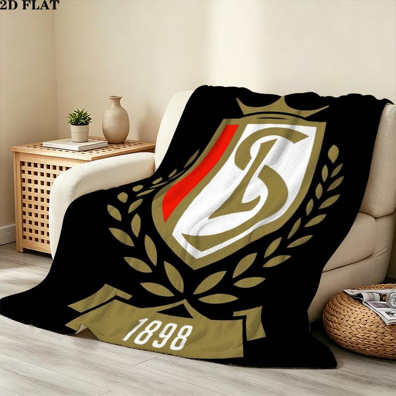 Standard De Lige Print Flannel Blanket, High quality Comfortable for All Seasons, Home Decor, Warmth and Comfort, Perfect for Christmas Gifts