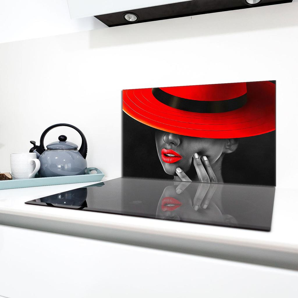 Glass Hob Protector 90x52 Woman