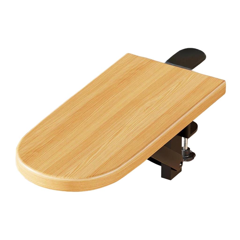 Clamp on Desk Shelf for Workstation with Arm Rest And Organizer