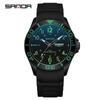 Orologio al Quarzo Luminoso Sanda: Orologio da polso digitale sportivo unisex impermeabile