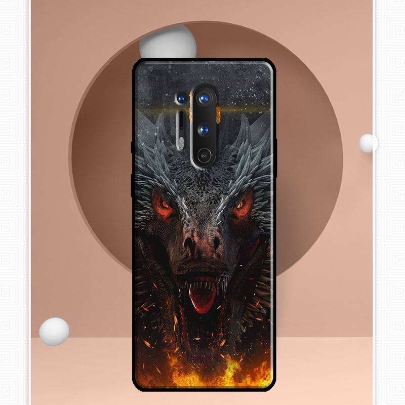 Dragon Cool Art Case For OnePlus 11 10 9 Pro 8T 9RT 10T Ace OnePlus Nord N10 N100 N20 2T CE 2 Lite Cover