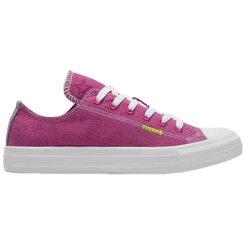 Converse Chuck Taylor All Star Lace-up Low-Top Canvas Shoes Unisex Rose Red