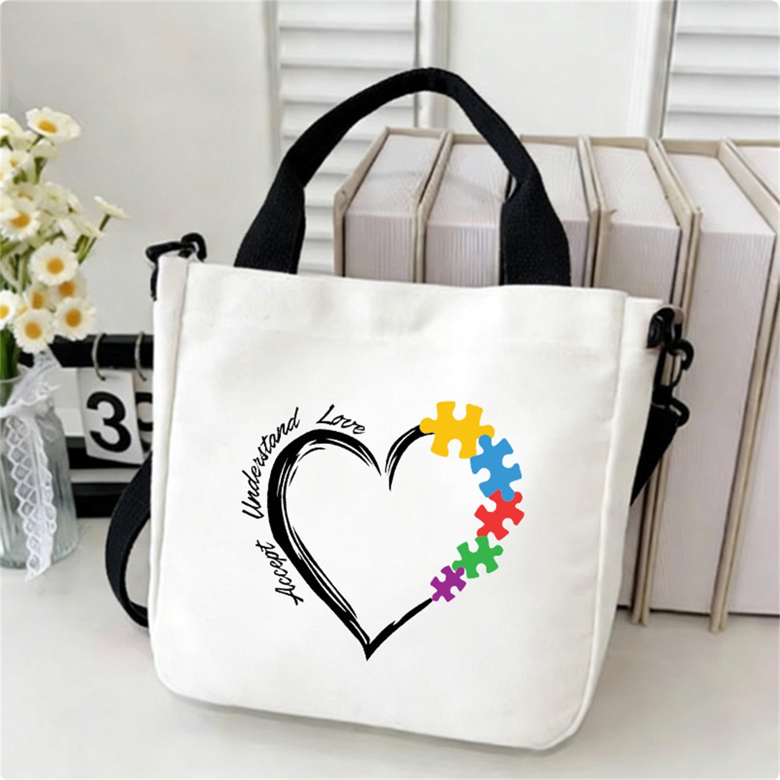 

Fashionable Stylish Comfortable And Casual Canvas Crossbody Bag One Size