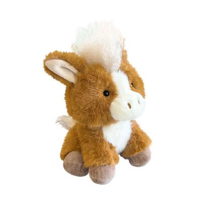 Pony Doll Plush Toy Simulation Zodiac Horse Fried Horse Doll Girl Birthday Gift