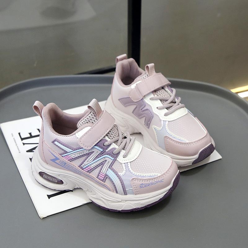 

Детская спортивная обувь 2025 осень новая мальчики легкая и удобная баскетбольная обувь девочки повседневная беговая обувь тренд 27-32 yards FCL 48 pairs