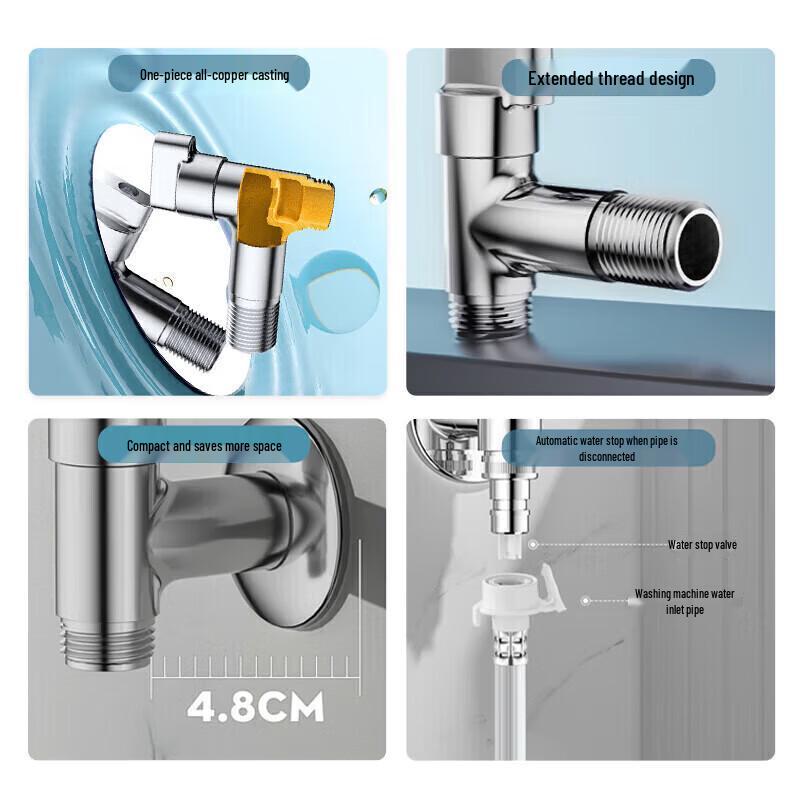 JOMOO Single Cold Washing Machine Faucet