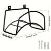 Wall-Mounted Garden Hose Storage Bracket