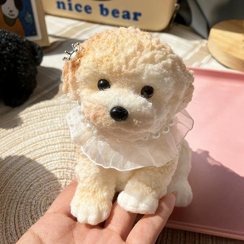 Teddy Dog Bear Squishy Toy Kid Soft Three-dimensional Pinch Big Dog Super Cute Stress Relieving Toy Relaxing Sensory Fidget Doll