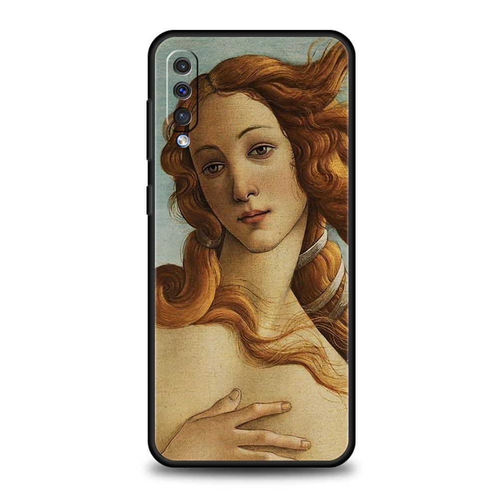 Renaissance Art Painting Phone Case For Samsung A52 A14 A50 A70 A10 A30 A40 A20S A20E A02S A12 A22 A34 A42 A32 5G A54 A04s Cover
