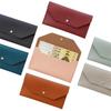 Envelope Wallet Pu Leather Cash Envelope Wallet Classic Women'S Wallet Ferrule Name Card Holder Gif