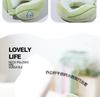 U-Shaped Cartoon Neck Pillow: Cute Embroidered Travel Pillow with Parent-Child Support