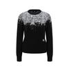 ANEW GOLF Women Sp Gradation Pattern Sweater_Bk