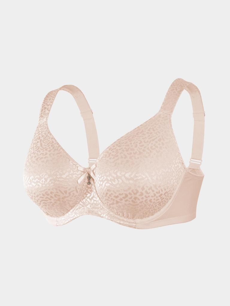 Plus Size Push-Up Underwire Bra - Breast Enhancing, Anti-Sagging, Slimming Effect, Mm Thin Style