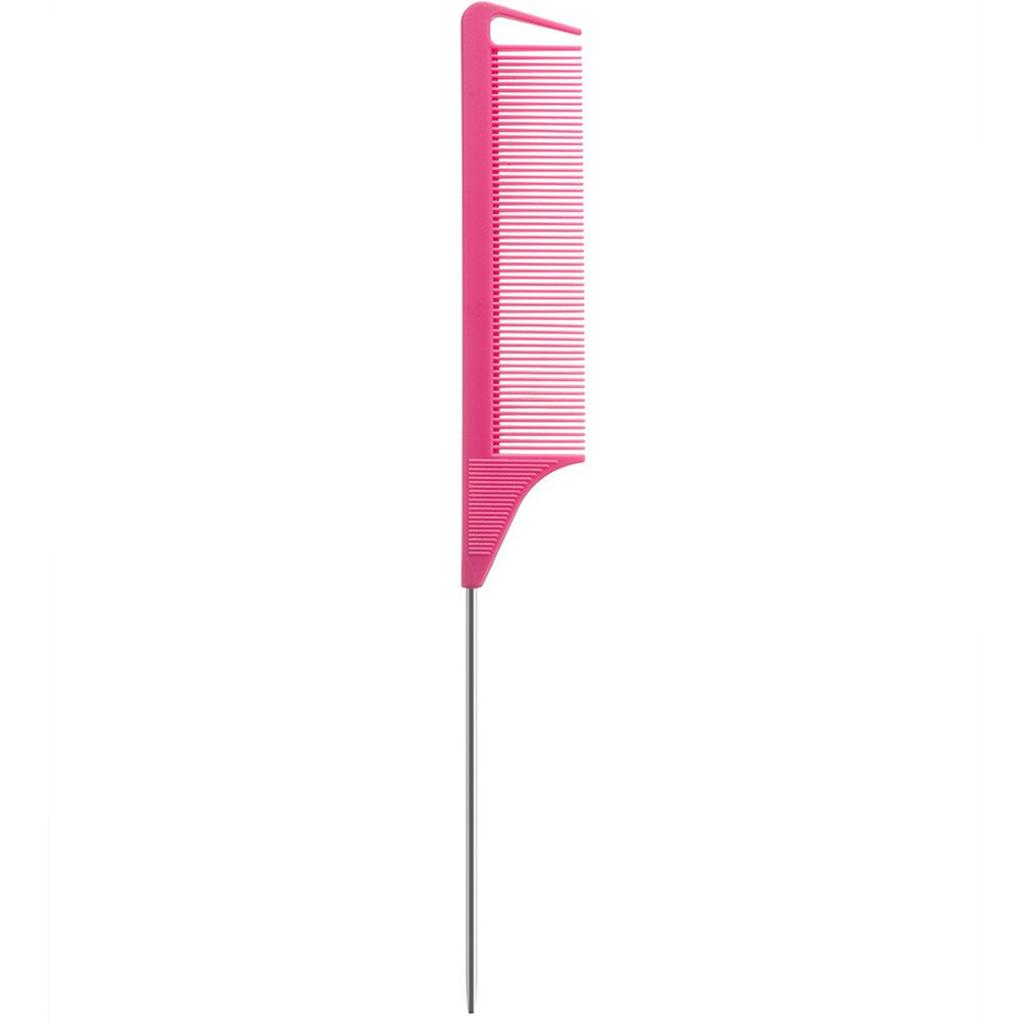 Stainless Steel Pointed Tail Hair Professional Hair Comb Hair Brush Salon Hair Styling Tool Hair Comb Special for Real Hair Wigs