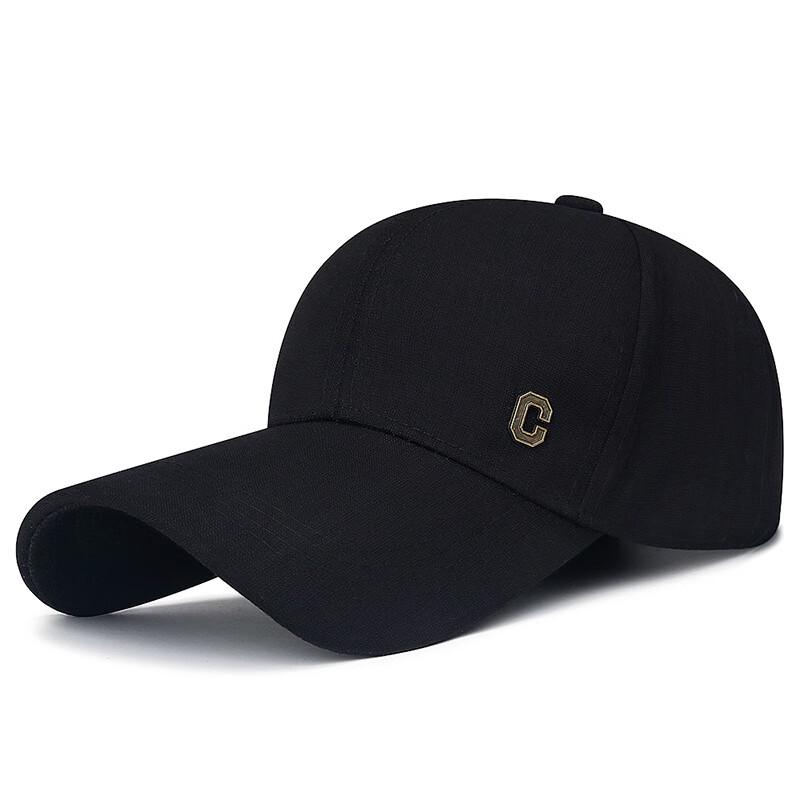 

ZHENYUEQI C-Logo Curved Brim Baseball Cap Adjustable
