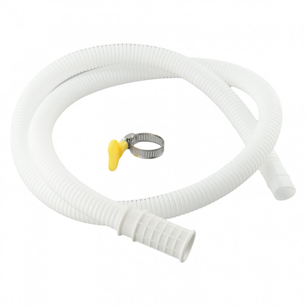 1meters Water Inlet Pipe 1pcs Strong Toughness White