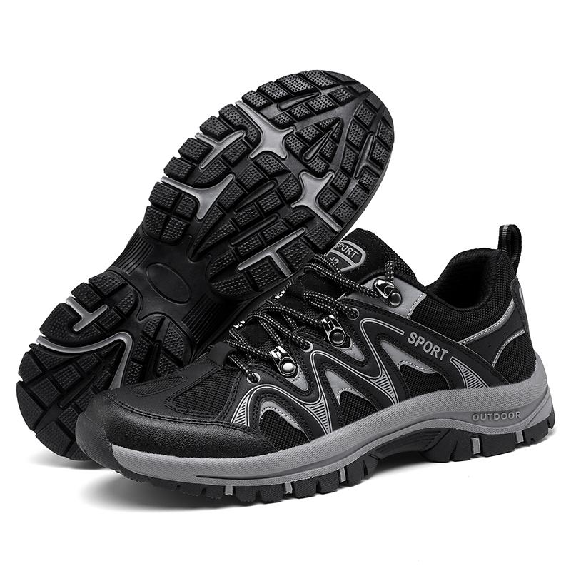 Men'S Hiking And Mountaineering Shoes  New Anti Slip Wear-Resistant Comfortable Breathable Shock-Absorbing Hiking Shoes