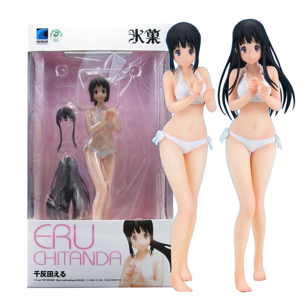 16.5CM Аниме Хёка Читанды Эру Фигурка Beach Queens 1/10 Купальник версия Модель Игрушки и Куклы Коллекция Подарок Фигурка ПВХ With box