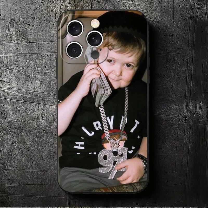 Funny Babaite Hasbulla Soft Phone Case for iPhone 16 16E 17 Air 15 Pro Max 14 Plus 13 Mini 11 12 7 Black Cover Back Shell