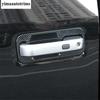Side Door Handle Bowl Frame Decorative Sequ Cover Trim For Ford F-150 / Raptor 2015 -  Chrome / Carbon Fiber Accessories