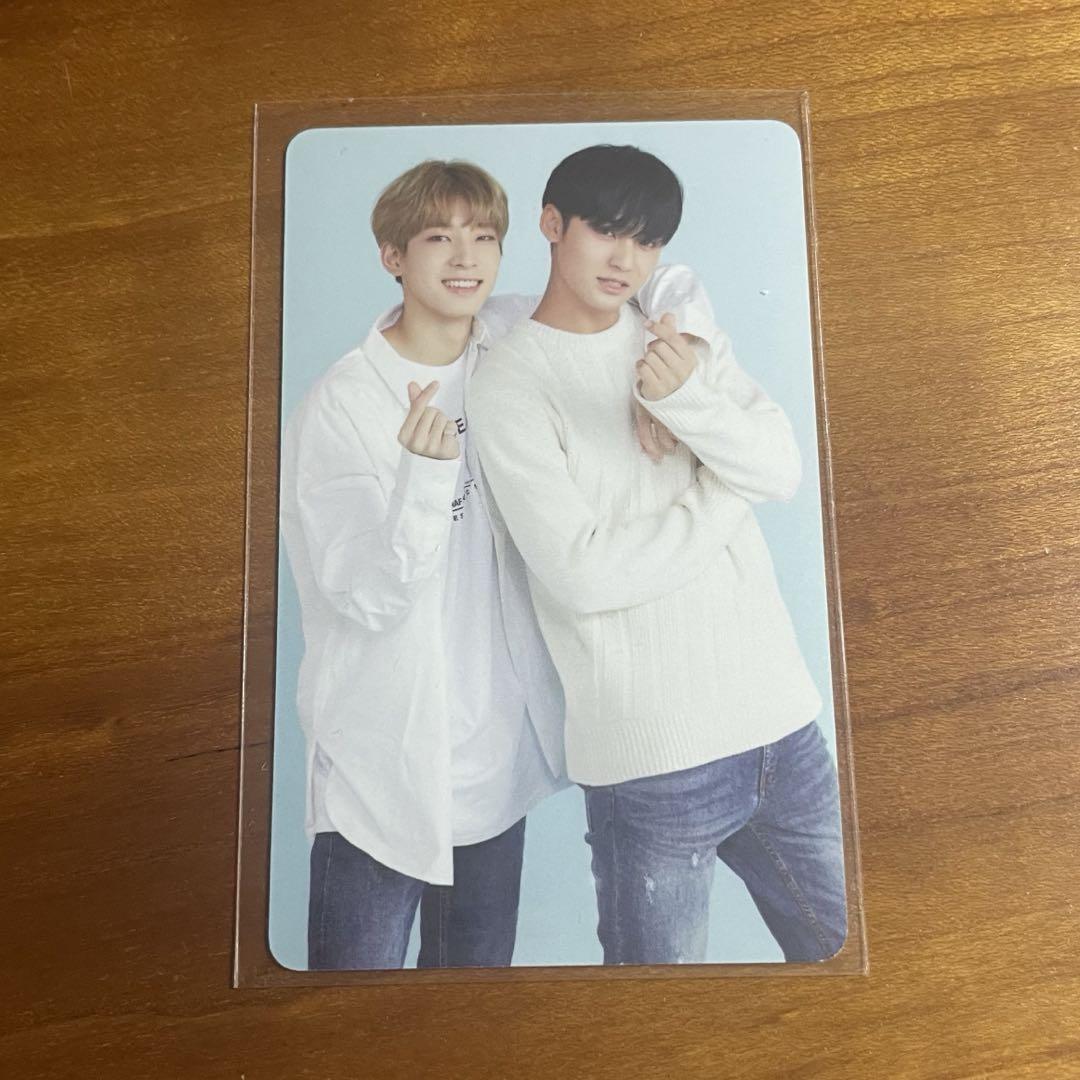 

[USED] Wonwoo and Mingyu pair trading cards Seventeen Minnie