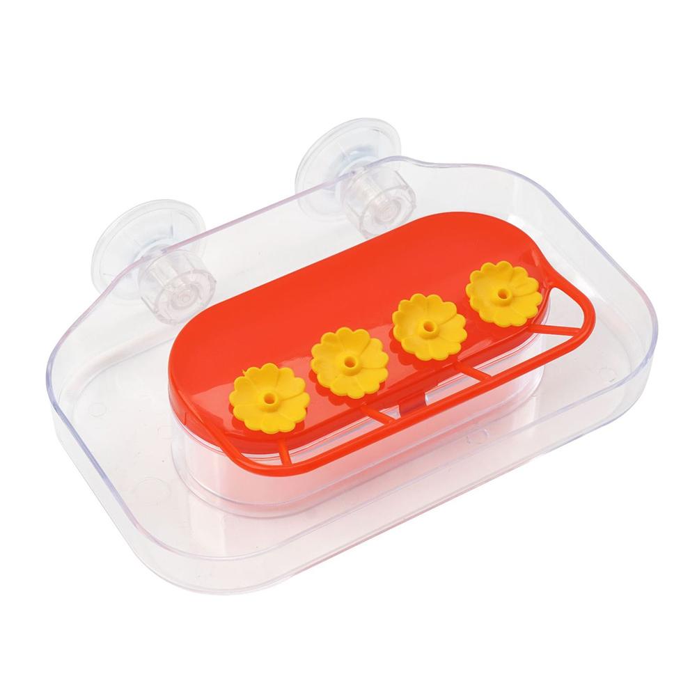 

Кормушки для колибри на окнах Подвесные кормушки для колибри Подносы для кормушки для птиц со станцией для поения птиц O7D9 Yellow-1pcs