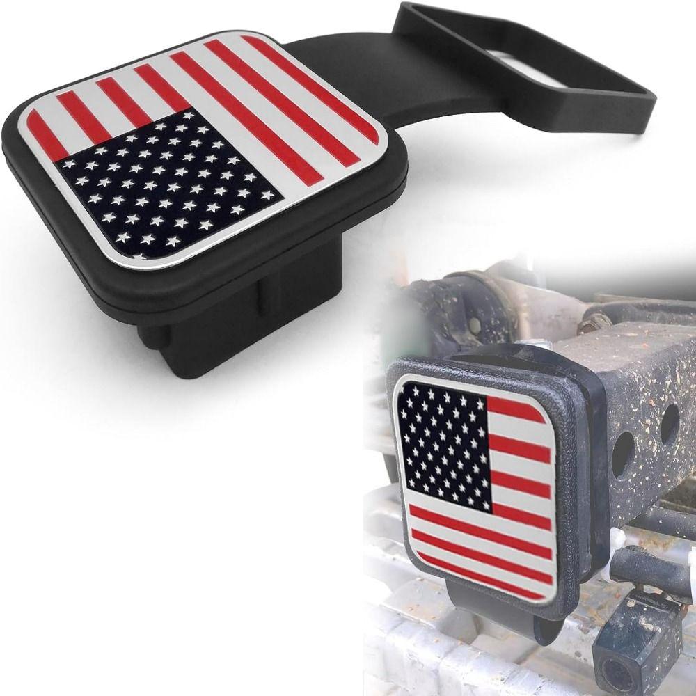 Dust-Proof Trailer Dust Plug Durable Tow Hook Cover Hook Tube Cap  Automotive modification parts