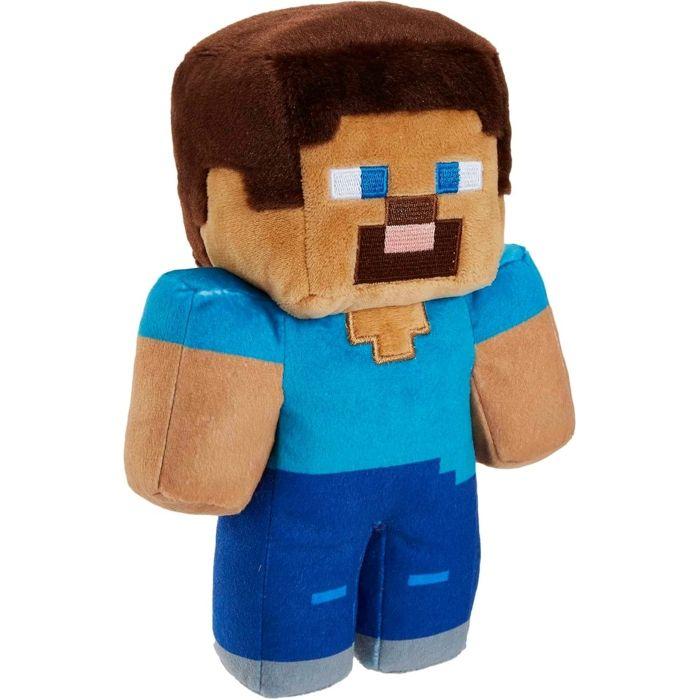 Peluche Minecraft - HHG11 - Personnage Steve - 20 cm - Bleu
