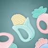 Baby Teething Toy Plastic Can Be Boiled Safe Infant Chew Toy with Rattle for Children 0 To 1 Year