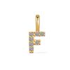 Minimalist Rhinestone Letter Pendant 26 Alphabet Charms For DIY Necklace Bracelet Personalized Jewelry Accessory