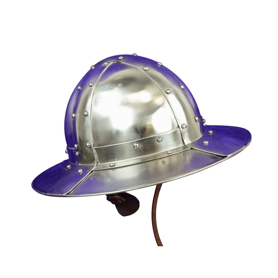 

Medieval Kettle Helmets – 18G , Perfect for Reenactments & Historical Displays