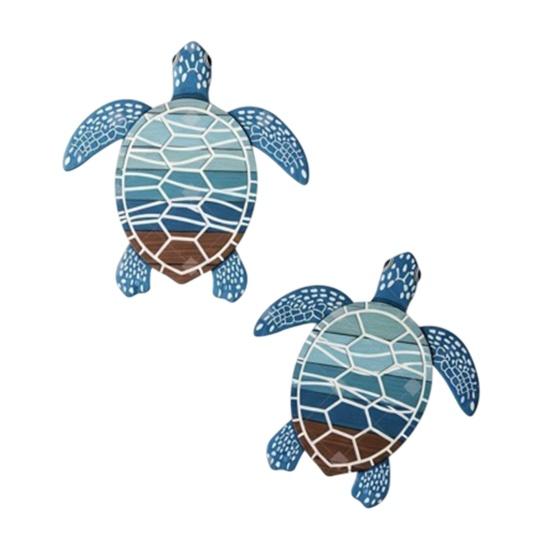 

Деревянное настенное искусство для пляжа, винтажная морская черепаха, утка, птица, настенный декор, деревенский фермерский дом, прибрежный океан, подвесное украшение для гостиной, спальни A