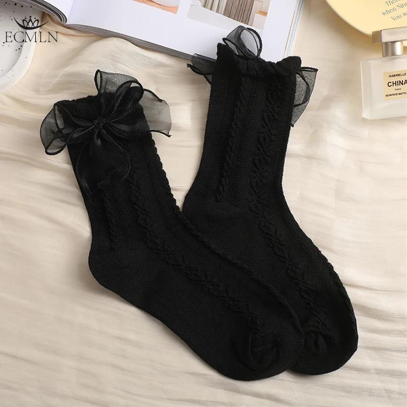 

Женские кружевные носки до щиколотки, носки с оборками, сетчатые кружевные свободные носки, носки-слаучи, высокие носки до щиколотки для женщин one size