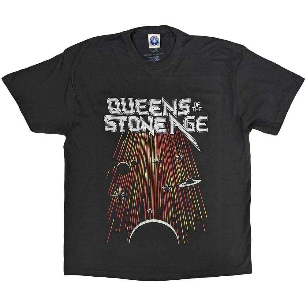 Queens Of The Stone Age Unisex T-Shirt: Meteor Shower (Medium) S