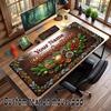 Christmas Custom Name Printed Mouse Pad Non Slip Desk Mat For Office Gaming Home Use Holiday Gift