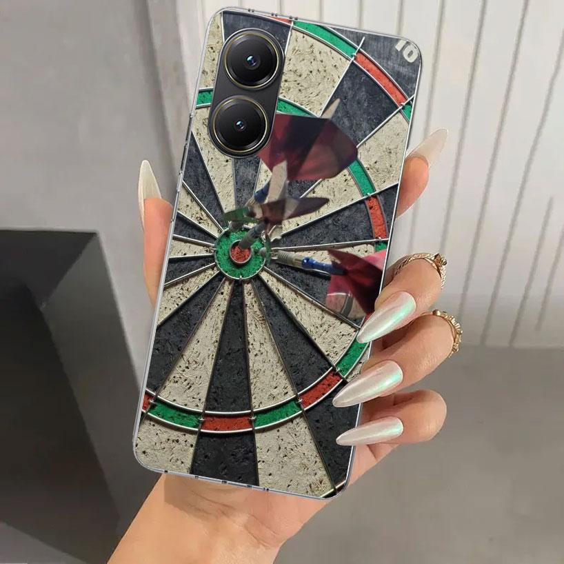 

Darts Aesthetics Wire Target Phone Case for Xiaomi Poco X5 X6 X7 Pro F7 Ultra M7 Redmi 15 15C 13 13C 12 12C 10 10A 10C 9 9A 9C 9 Xiaomi Poco X6