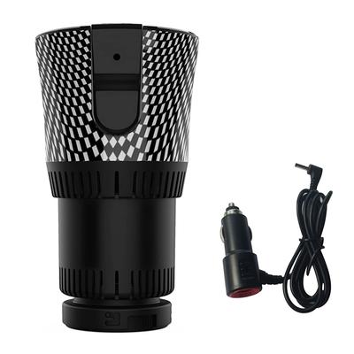 In-car Drink Cooler with 7cm Inner Diameter, Compatible with Hot and Cold Drinks, Cigarette Lighter Powered, and Fits PET Bottles, Aluminum Cans, and