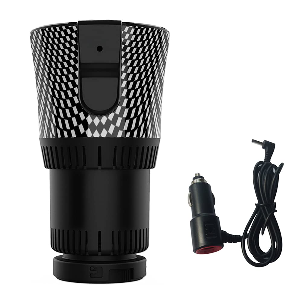 

охладитель напитков с внутренним диаметром 7 см, совместимый с прикуривателем (для горячего и холодного), подходит для ПЭТ, алюминия и стали Модель FMTCARDCP36W Диаметр для автомобиля, напитки, чёрный