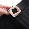 Trouser Suits Solid Color High Waisted Pockets Elastic Letter Sashes Rivet Casual Women's Clothing Spring Autumn Pants